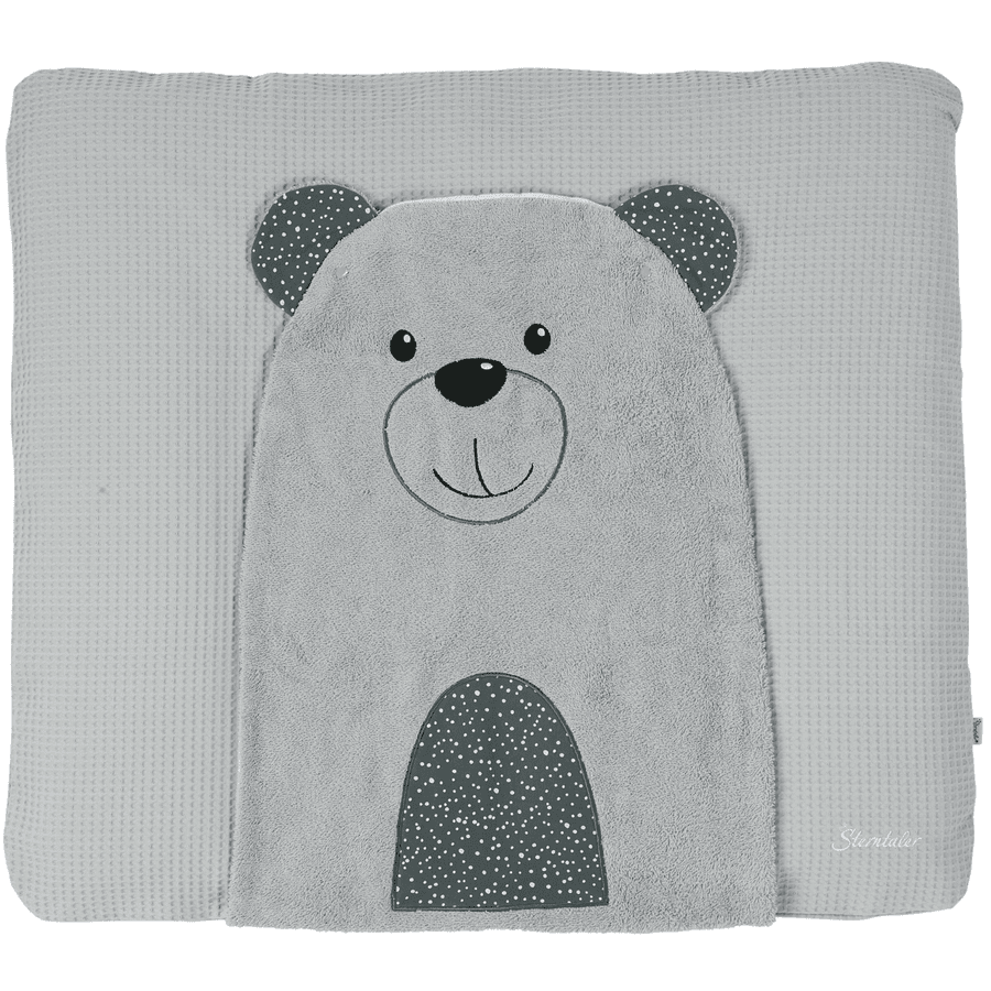 Sterntaler Housse de matelas à langer Baylee l'ours gris