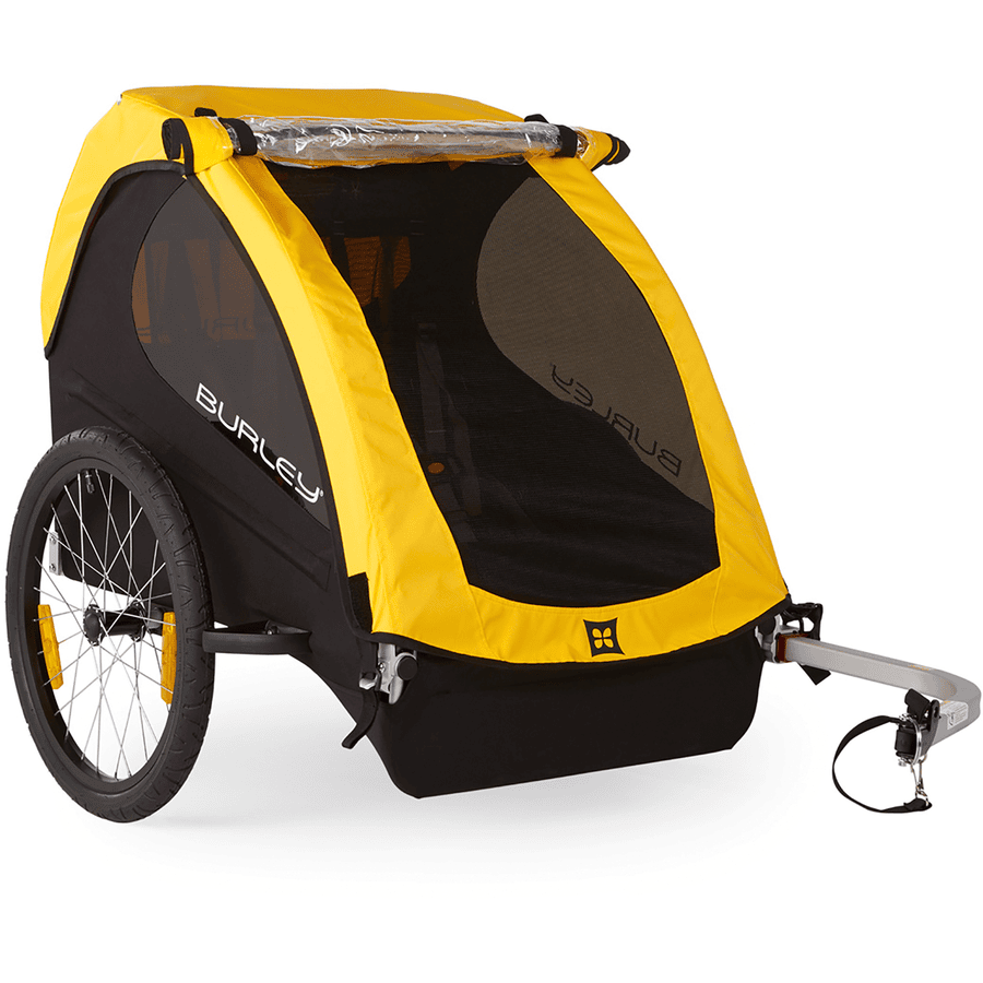 BURLEY Cykelvagn Bee Double Yellow