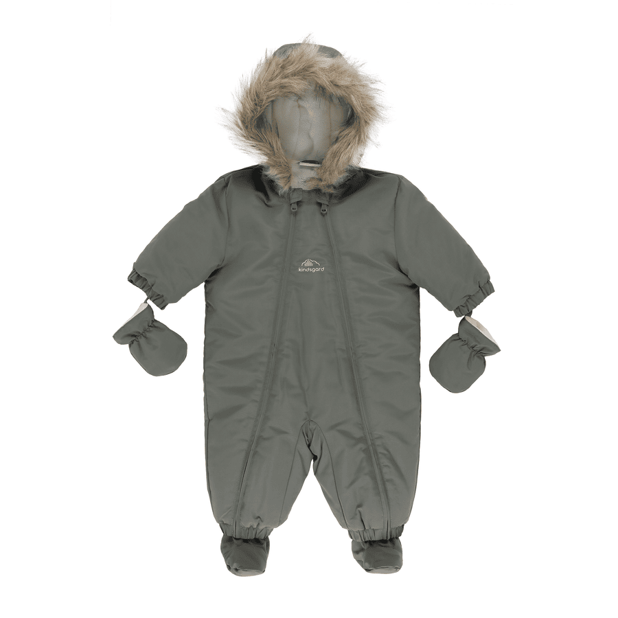 kindsgard Combinaison pilote enfant hiver vinta gris