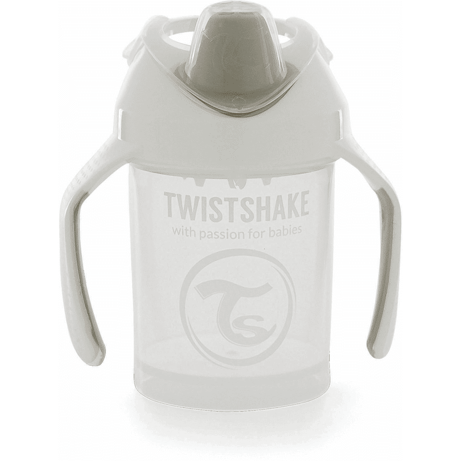 TWIST SHAKE  Mini beker 230 ml, wit vanaf 4+ maanden