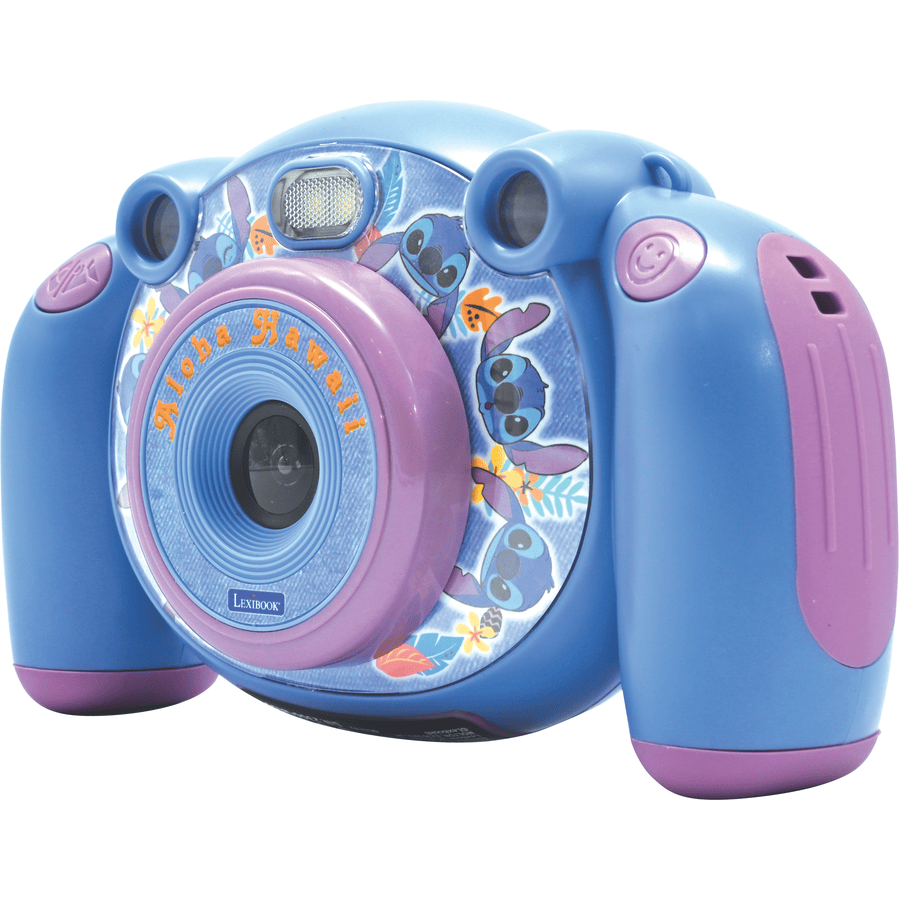 LEXIBOOK Stitch kindercamera met foto- en videofunctie