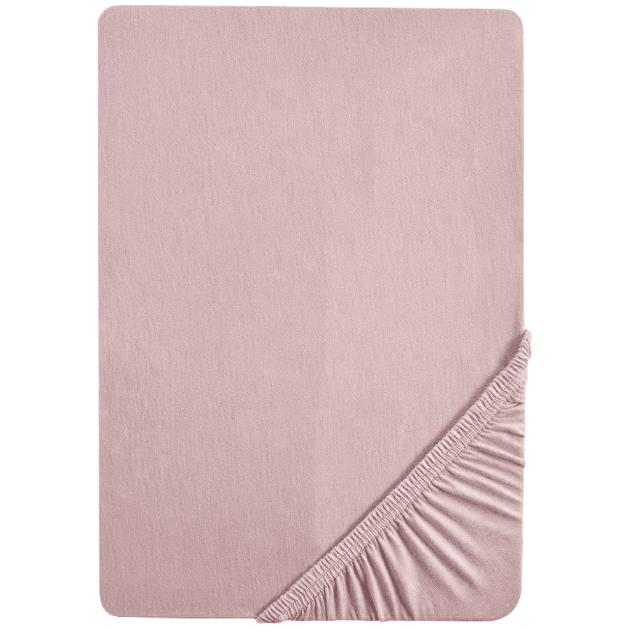 roba sábana bajera Jersey Lil Planet rosa 70x140 cm