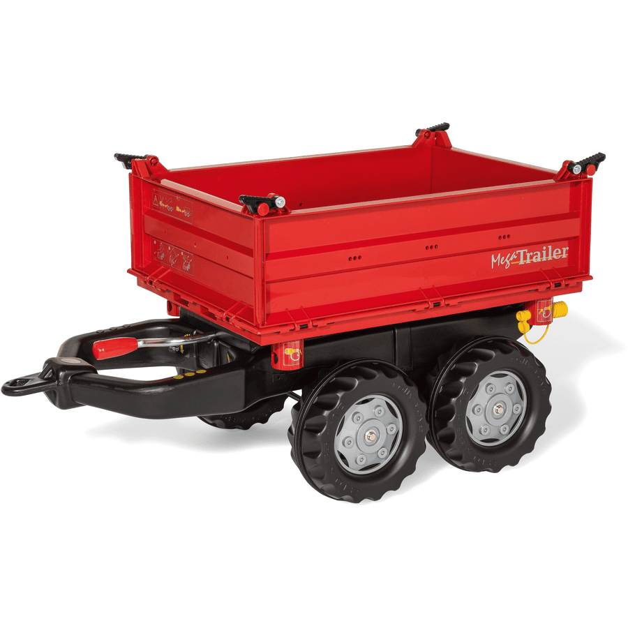 rolly®toys rollyMega Aanhanger Trailer, rood 12 301 8