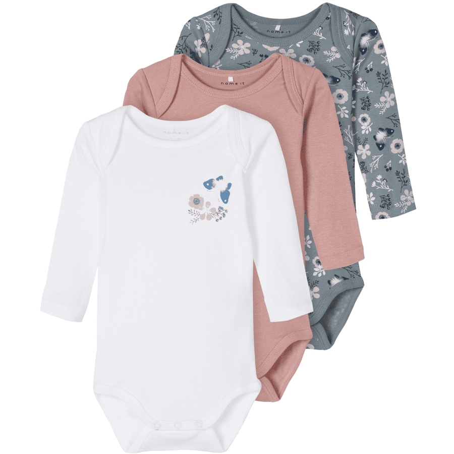 name it Body 3er Pack Pale Mauve