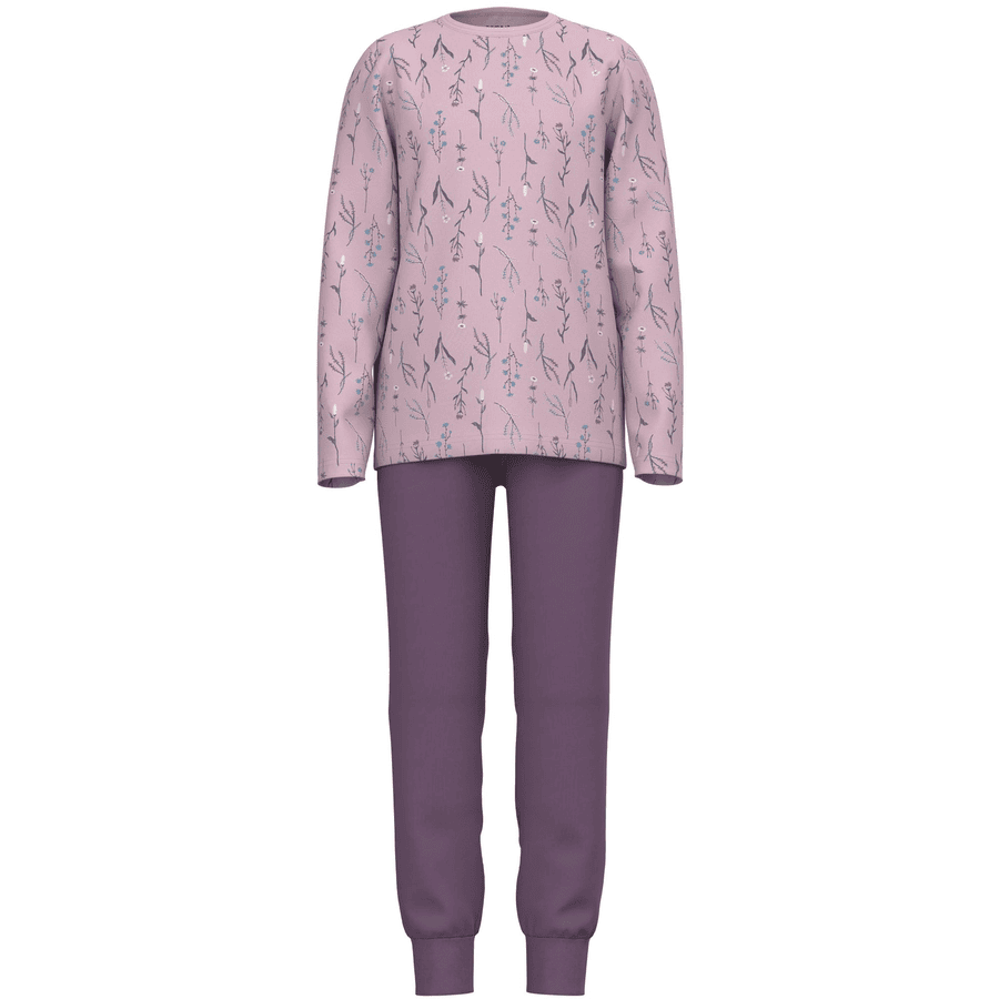 name it Dawn roze 2-delige pyjama