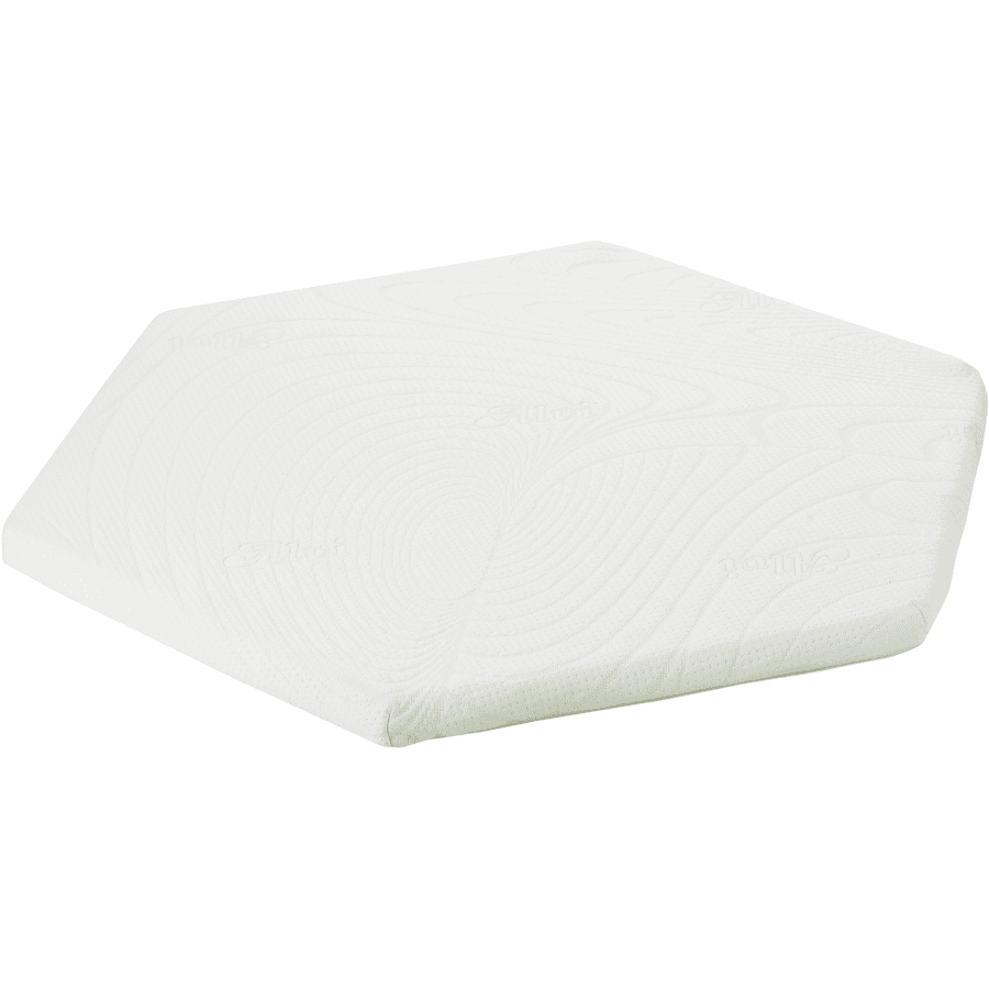 Alvi® Matras voor box, 6-hoekig, 115 cm