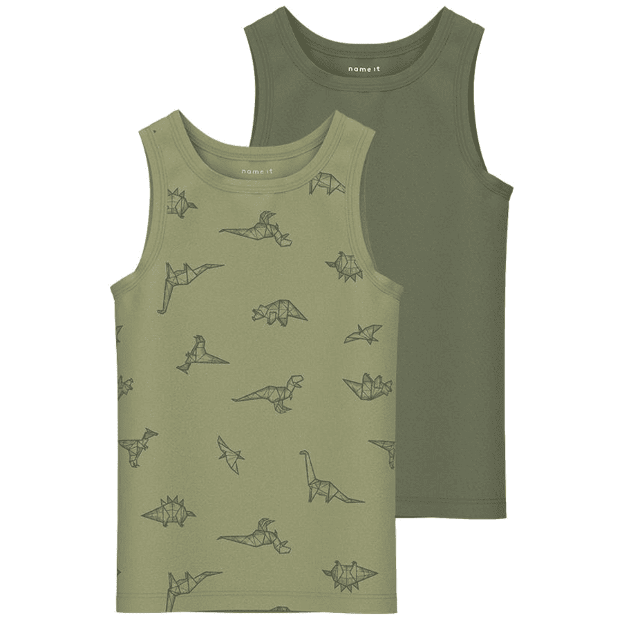 name it Tank Top 2-pak Sage