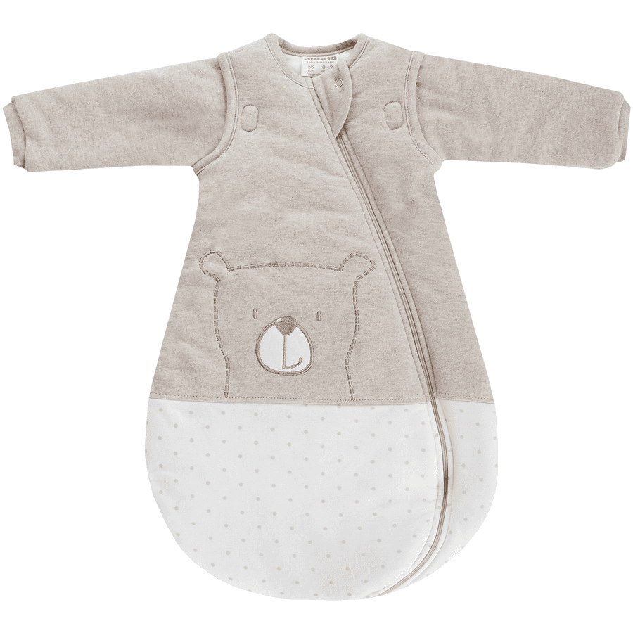 JACKY Saco de dormir Hello World acolchado beige-melange