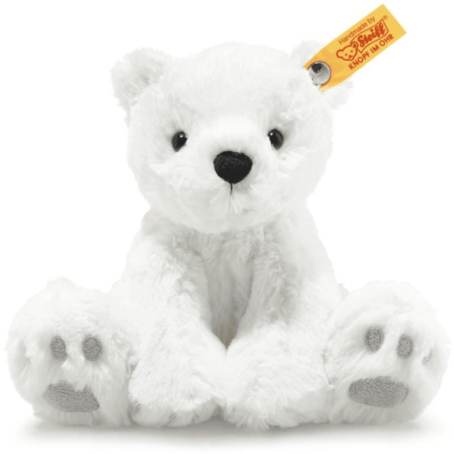 Steiff Soft Cuddly Friends Lasse isbjørn, 18 cm