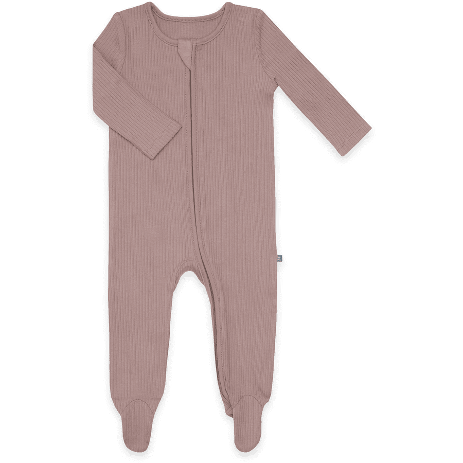 Essential emma & noah pyjama met voeten Berry