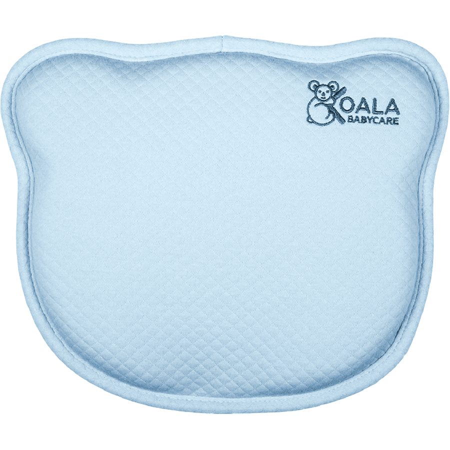 KOALA BABYCARE  ® Almohada para bebés desde 0 meses azul