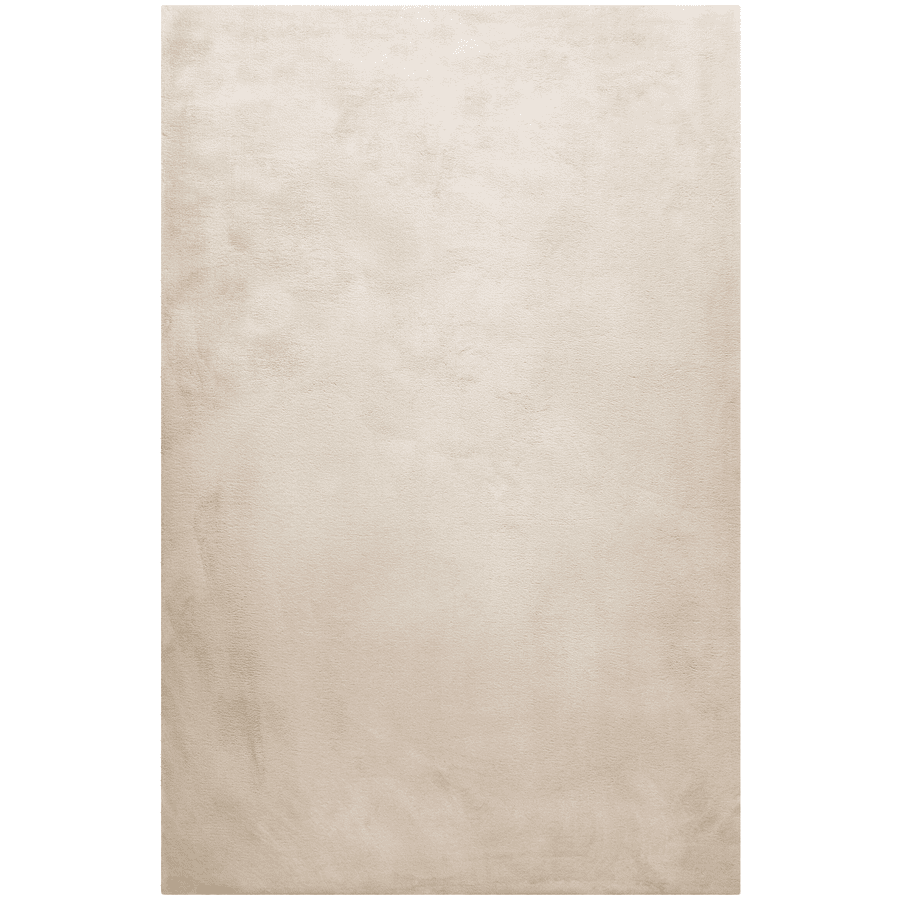 Homie Living Hochflorteppich Vita beige