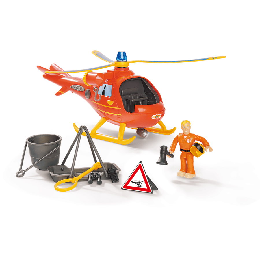 Simba Figurine hélicoptère Wallaby Sam le pompier