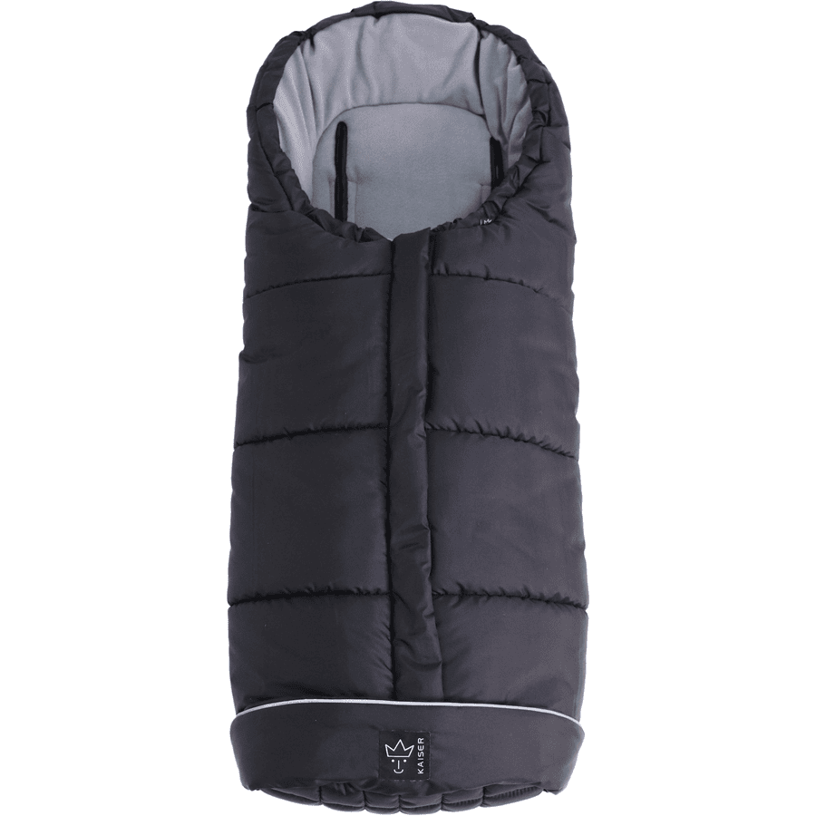 KAISER Saco de Pies de polar Térmico Pooly negro