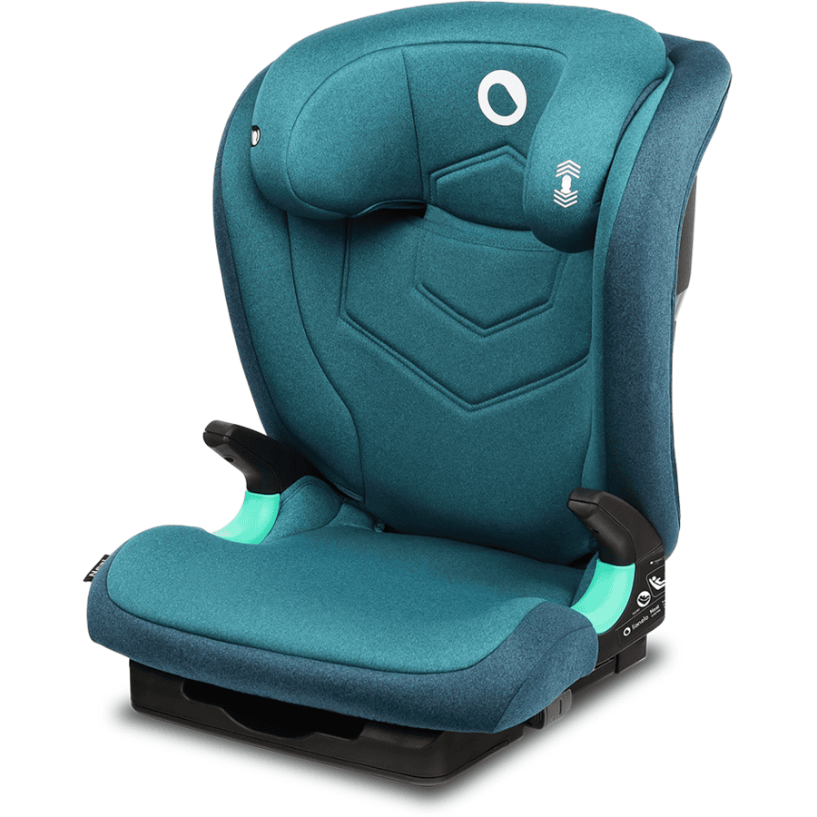 Th tong Bukken lionelo Autostoel Neal i-Size Green Turquoise | pinkorblue.be