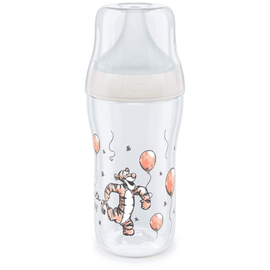 NUK Babyflasche Perfect Match Disney Winnie Puuh, mit Temperature Control 260ml ab 3 Monate in beige