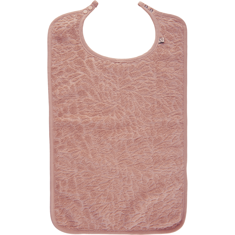 pippi frotté Bib Large Misty Rose