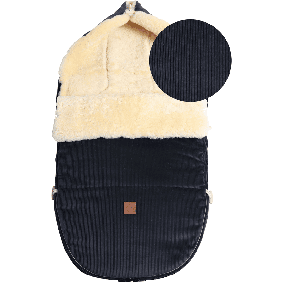 Kaiser Saco de invierno FILIUS CORD gris oscuro