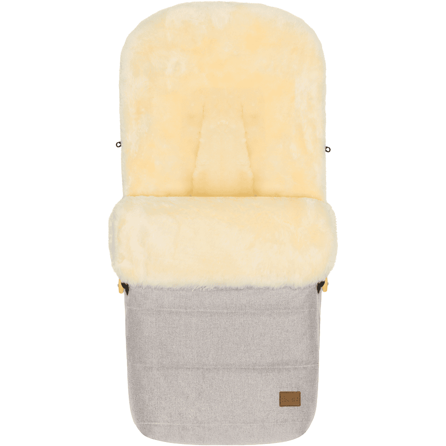 fillikid Chancelière pour poussette universelle hiver Bernina Style agneau naturel champagne