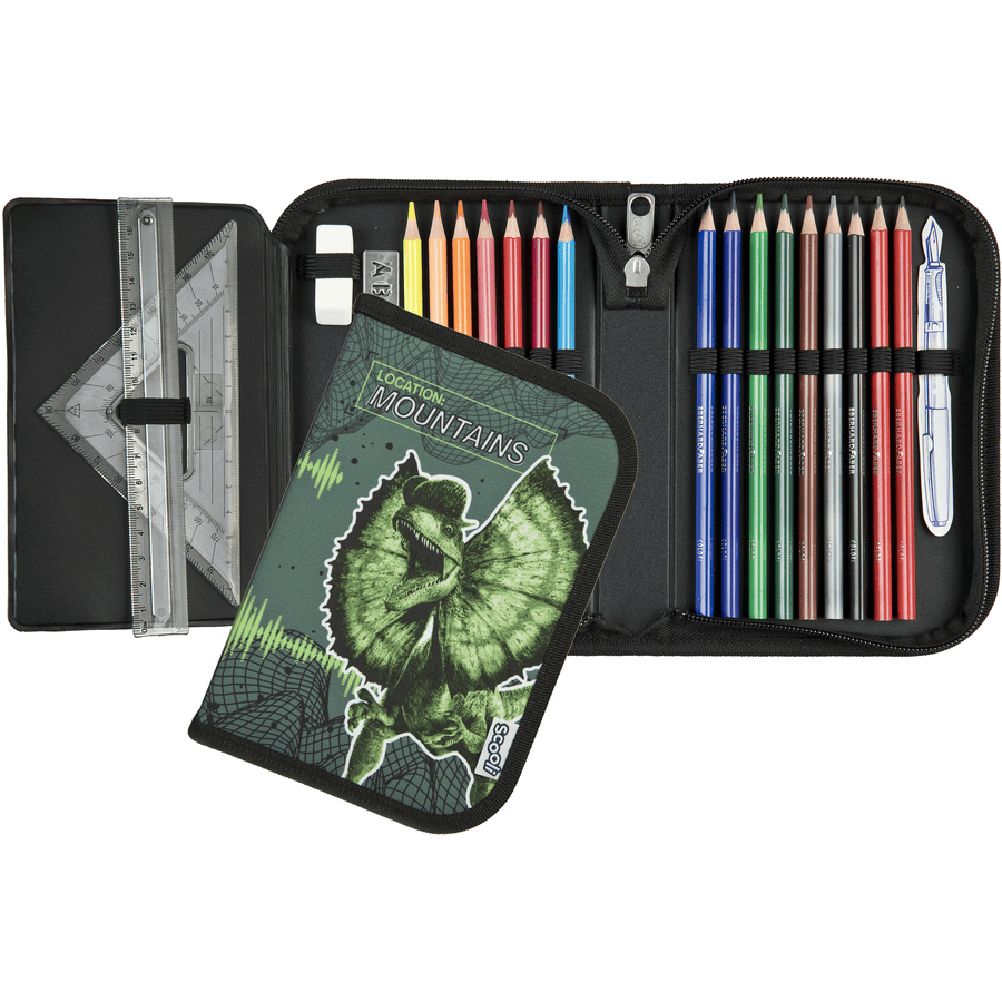 Scooli Estuche escolar Jurassic World 