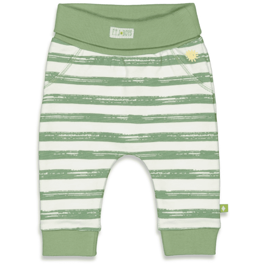 Feetje Sweatbukse stripete Mr. Sunshine Green