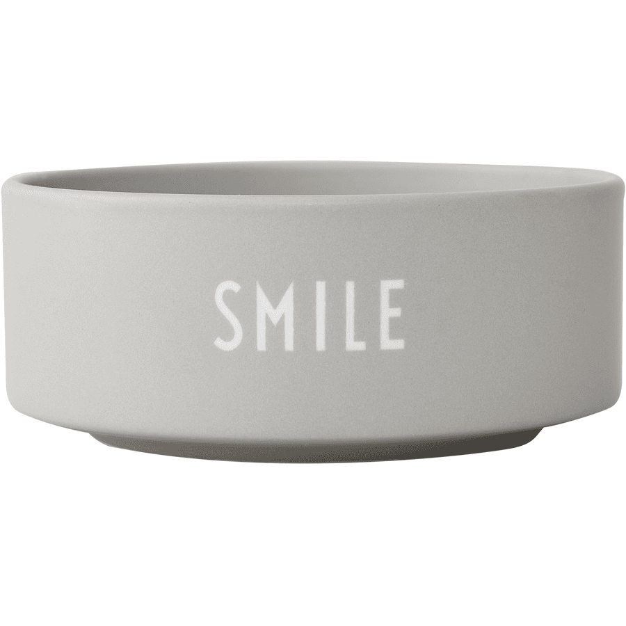 Design Letters Schale in cool gray



