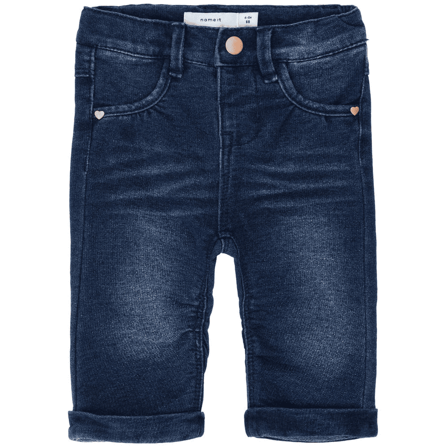 name it Girls Džíny Bony tmavý denim 