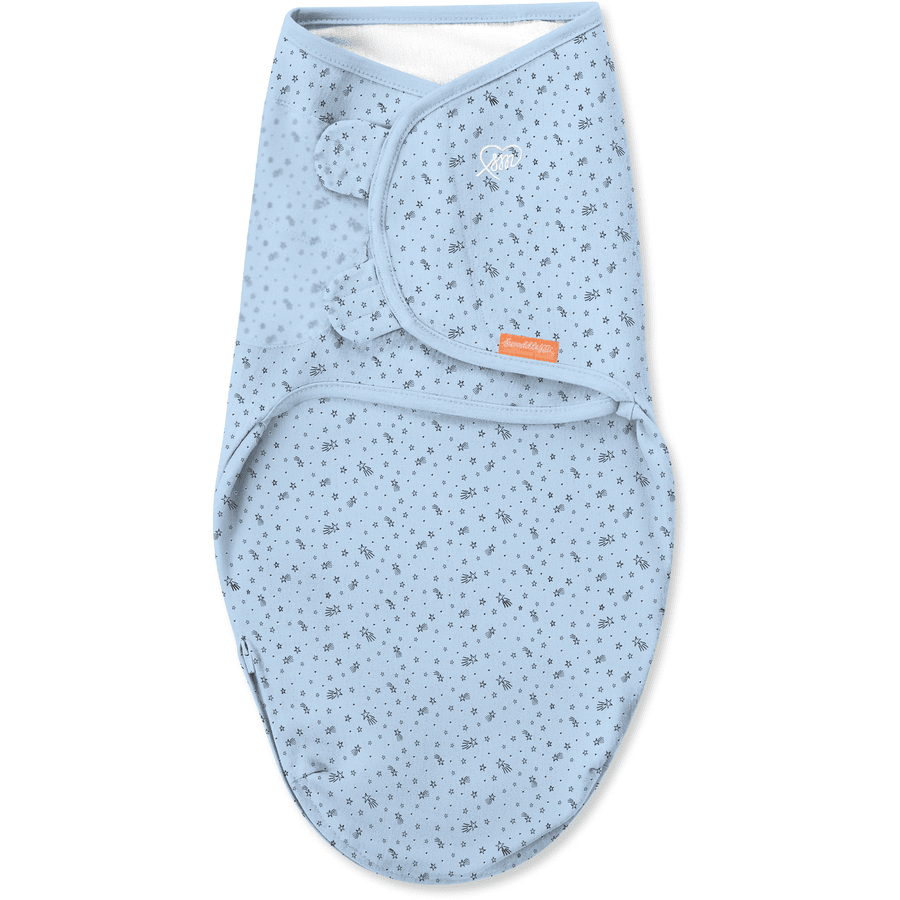 SwaddleMe Easy Change Svøbetæppe Shooting Stars 03 måneder pinkorblue.dk