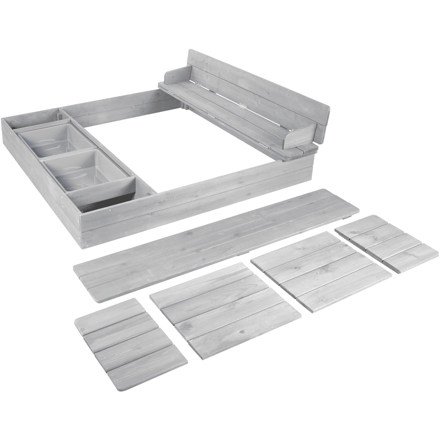 roba Sand box Outdoor grigio smaltato