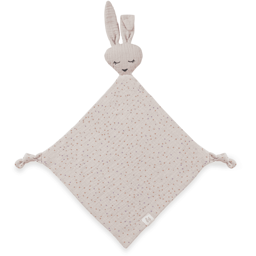 hauck Knuffeldoekje Cuddle N Play Rabbit Beige Dots