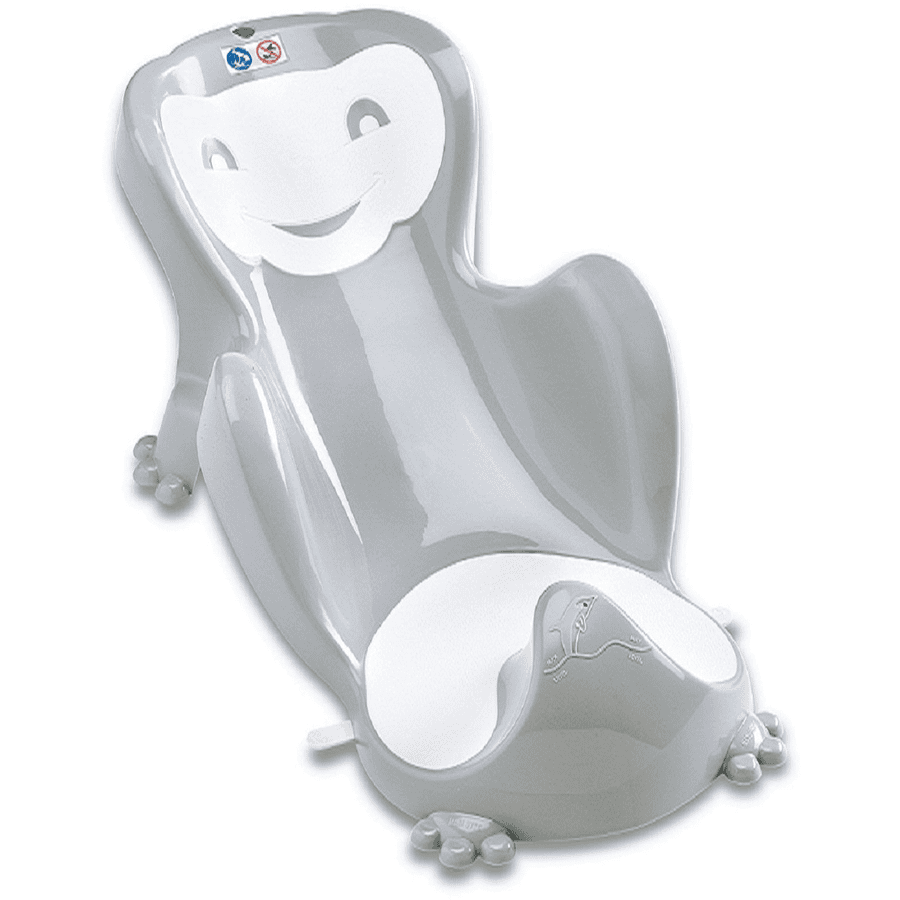 Thermobaby ® Asiento de baño Babycoon, encanto gris