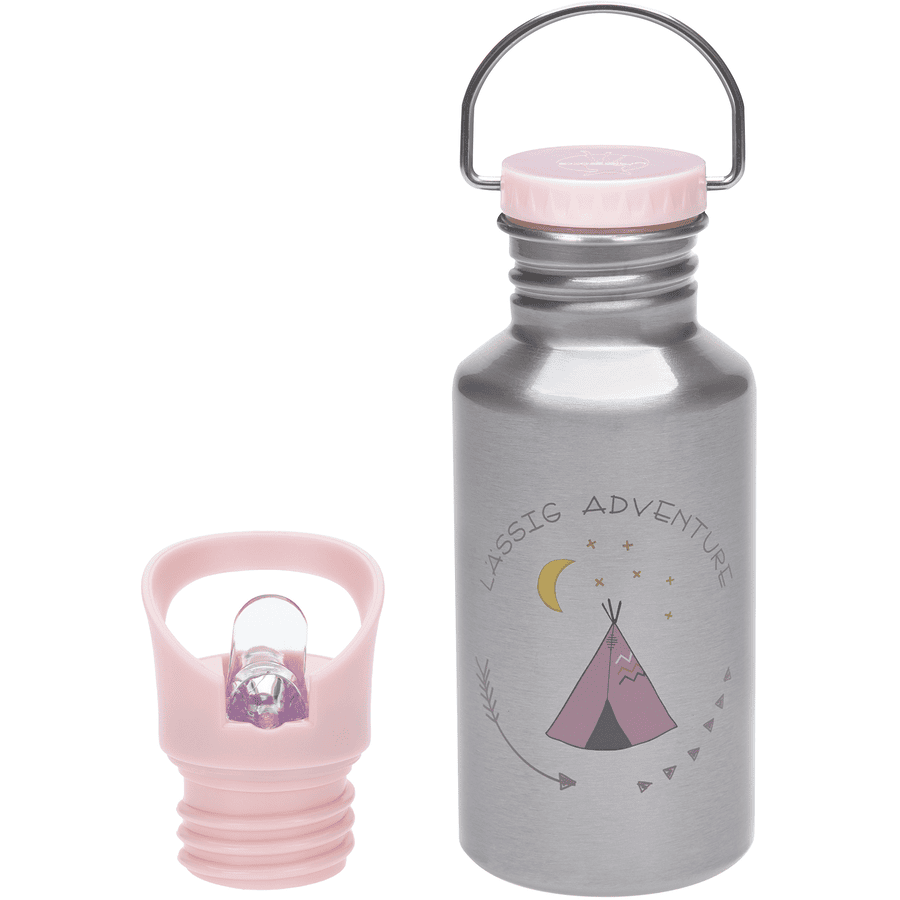 LÄSSIG Adventure Roestvrijstalen drinkfles Tipi 500 ml