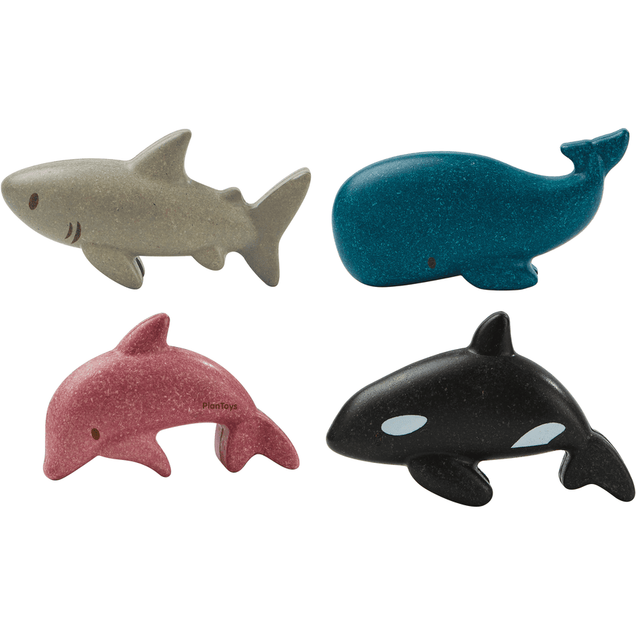 PlanToys Set d'animaux marins