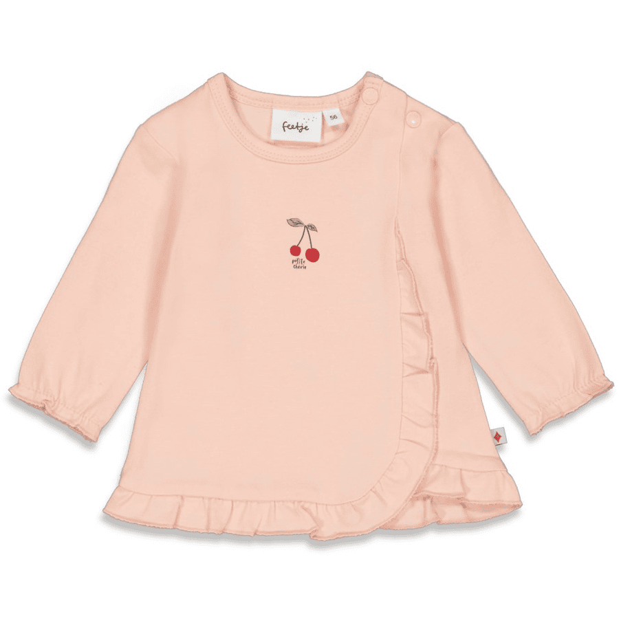 Feetje Langarmshirt Cherry Roze