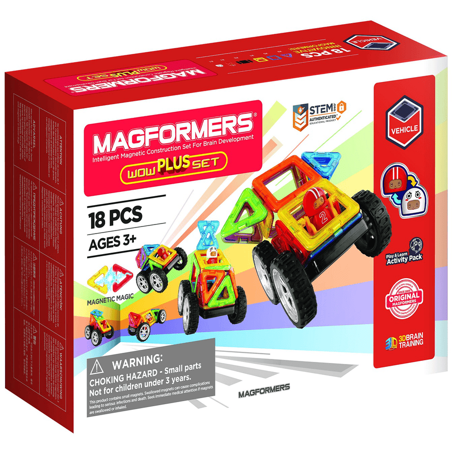 MAGFORMERS ® WOW Plus Set