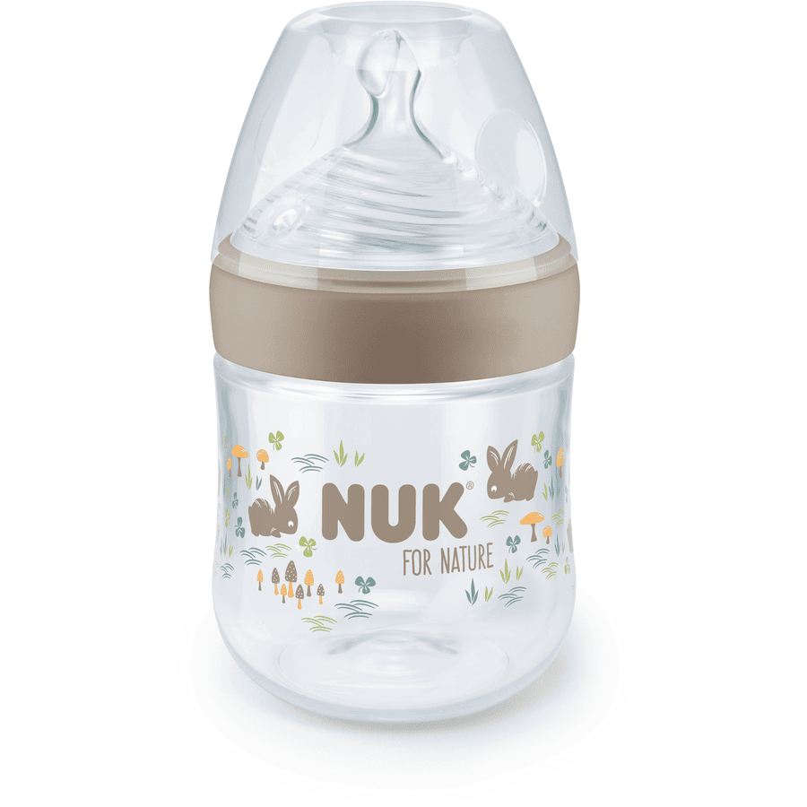 NUK Babyflasche NUK for Nature 150ml, braun