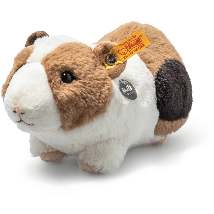 Steiff Cavia Dalle wit/bruin/zwart, 22 cm