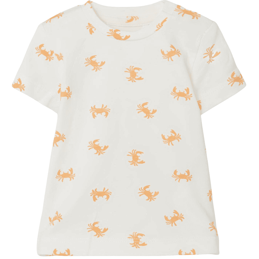 name it Camiseta infantil Nbmjoe White Alyssum Crab