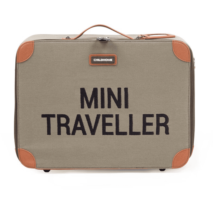 CHILDHOME Kinderkoffer Mini Traveller canvas khaki