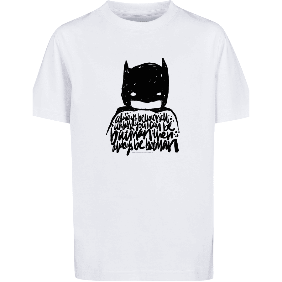 F4NT4STIC T-Shirt DC Comics Batman Always Be Yourself weiß