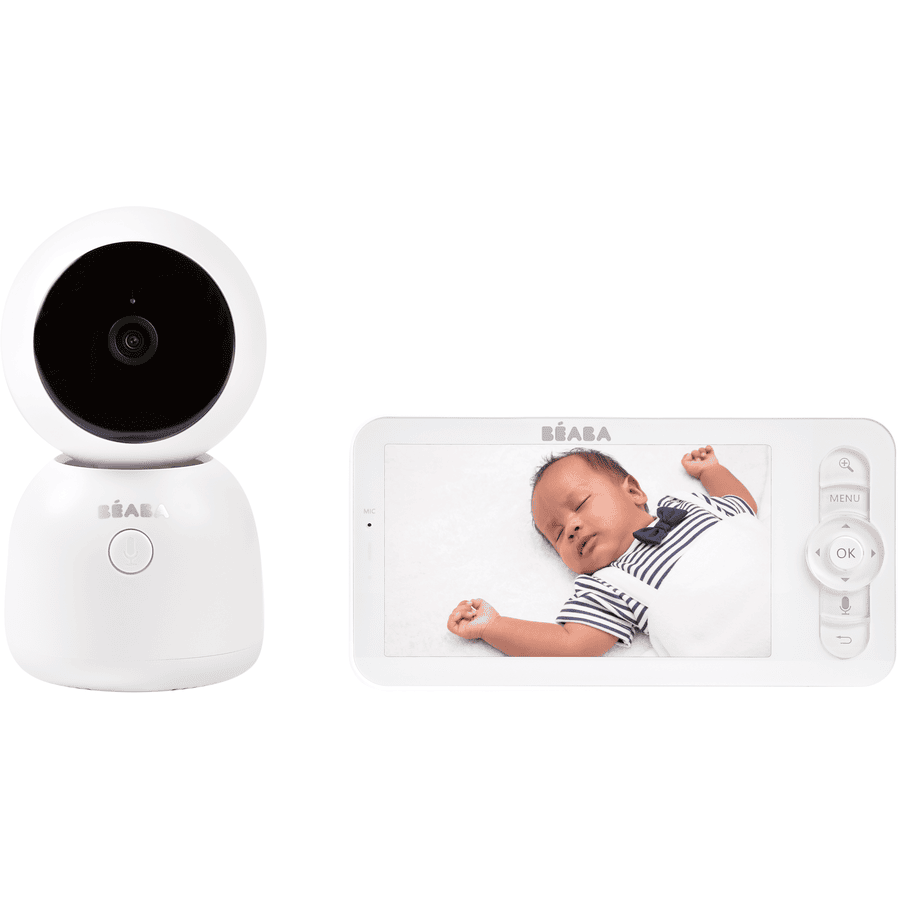 BEABA® Babyphone vidéo Zen Night light blanc