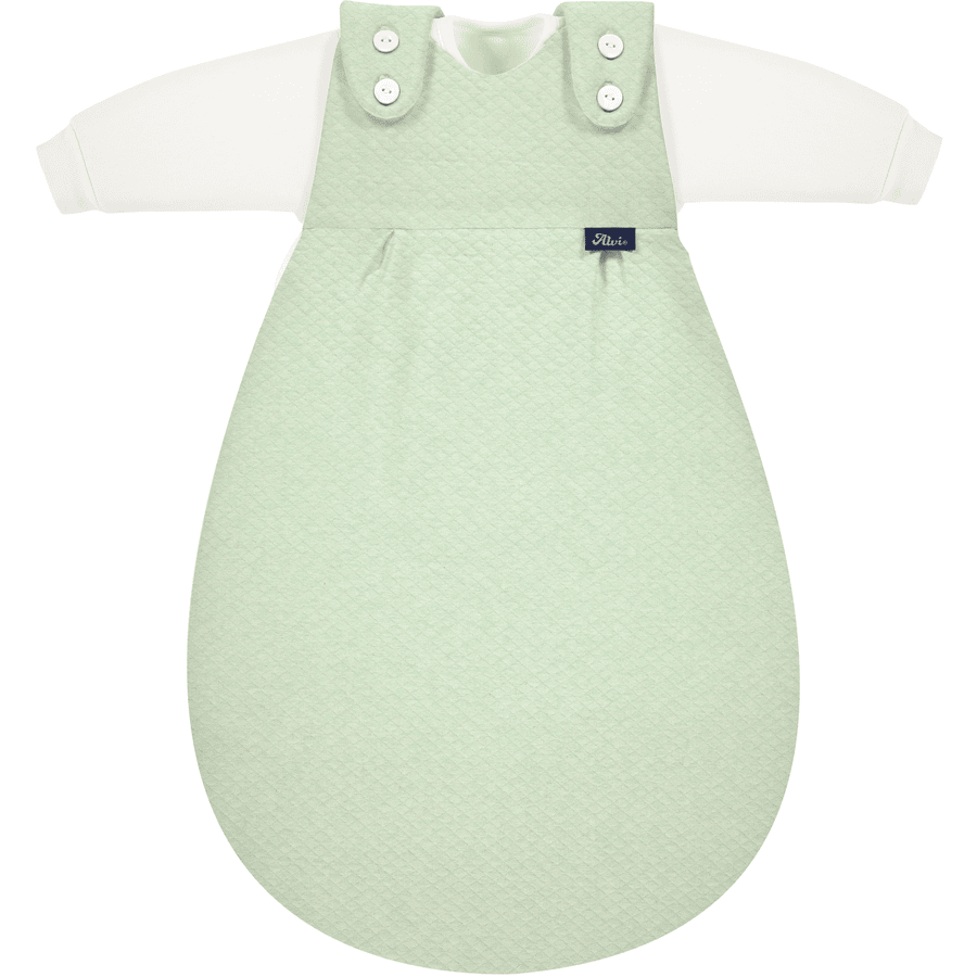Alvi® Gigoteuse Baby-Mäxchen® Special Fabrics courtepointe turquoise 3 pièces TOG 3.0