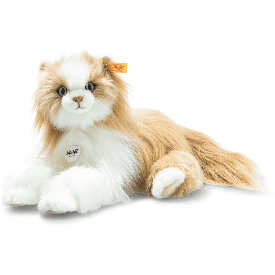 Steiff Princess kissa punaruskea / valkoinen, 30 cm