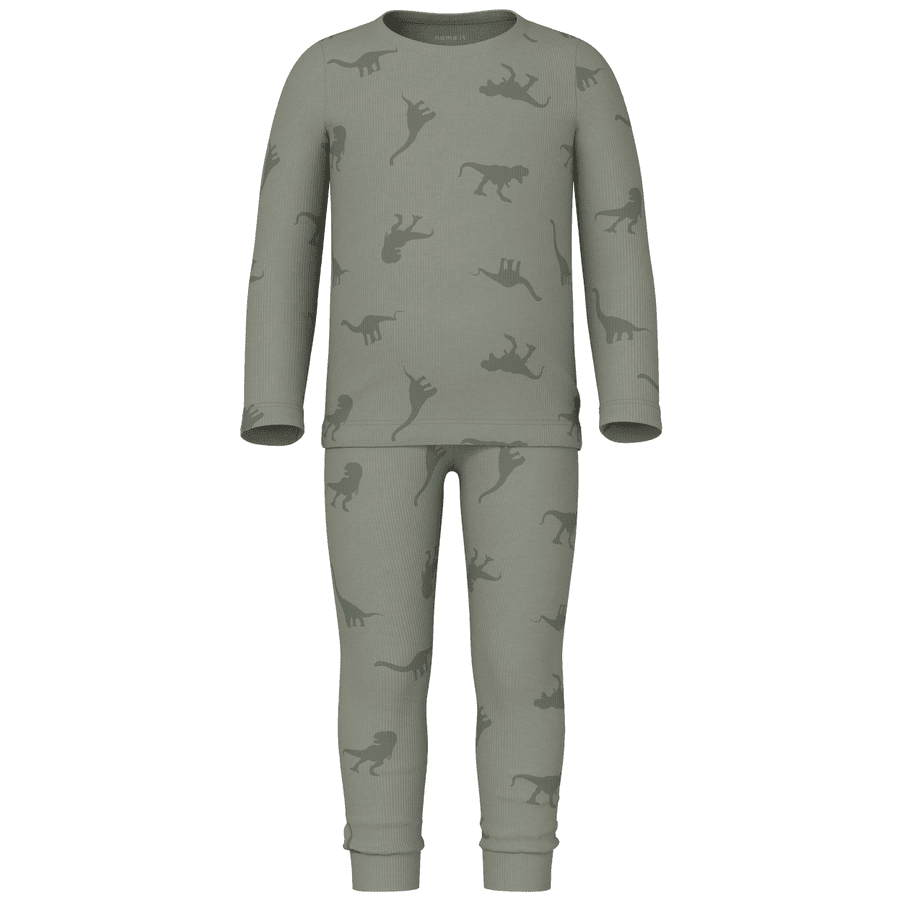 name it 2-delad pyjamas Agave Green 