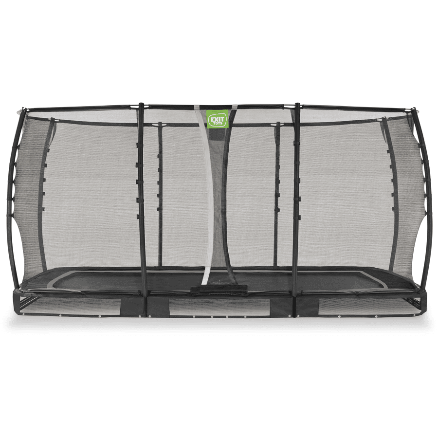 EXIT Cama elástica para suelo Allure Premium 244x427cm negro