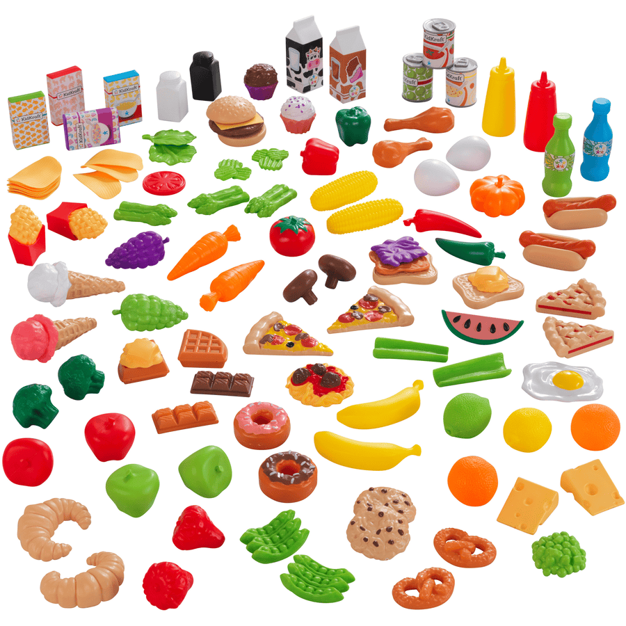 KidKraft ® Set de comida de juguete 115 piezas