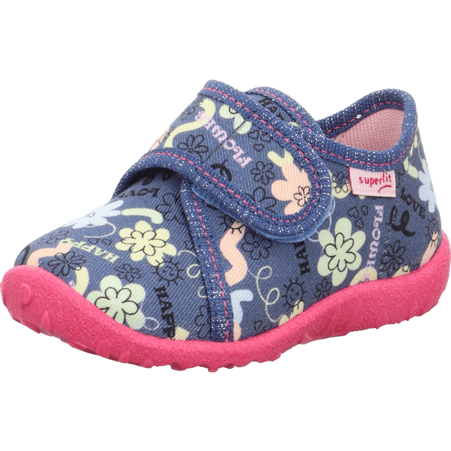 superfit  Slipper Spotty niebieski (średni)