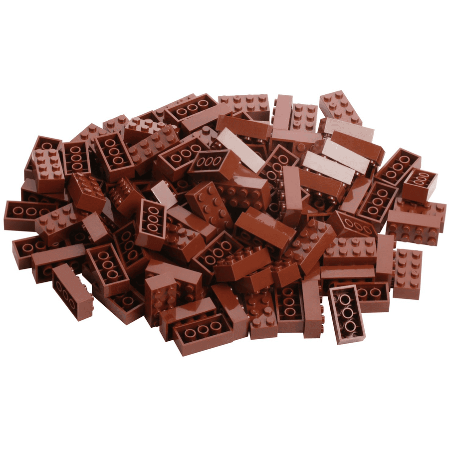 Katara Bouwstenen - 120 stuks 4x2 bruin