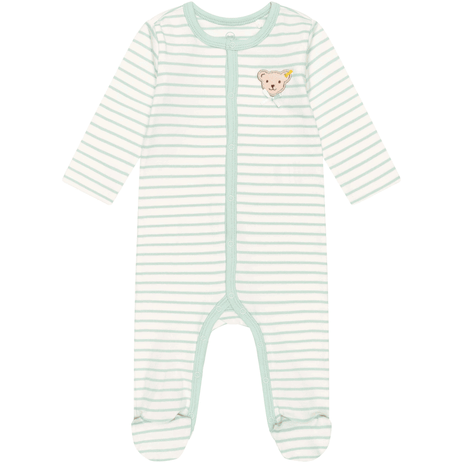 Steiff romper med lång ärm Harbor Gray