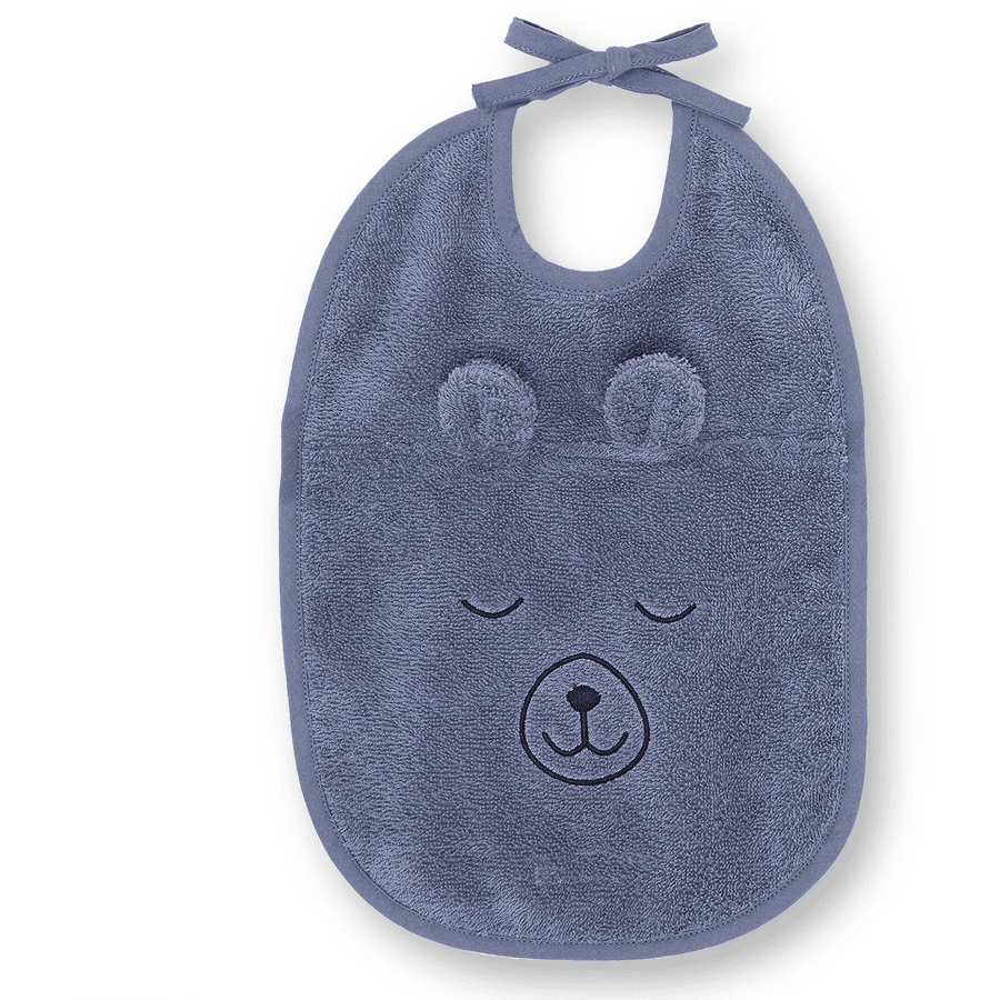 LITTLE Lätzchen Bär used blue